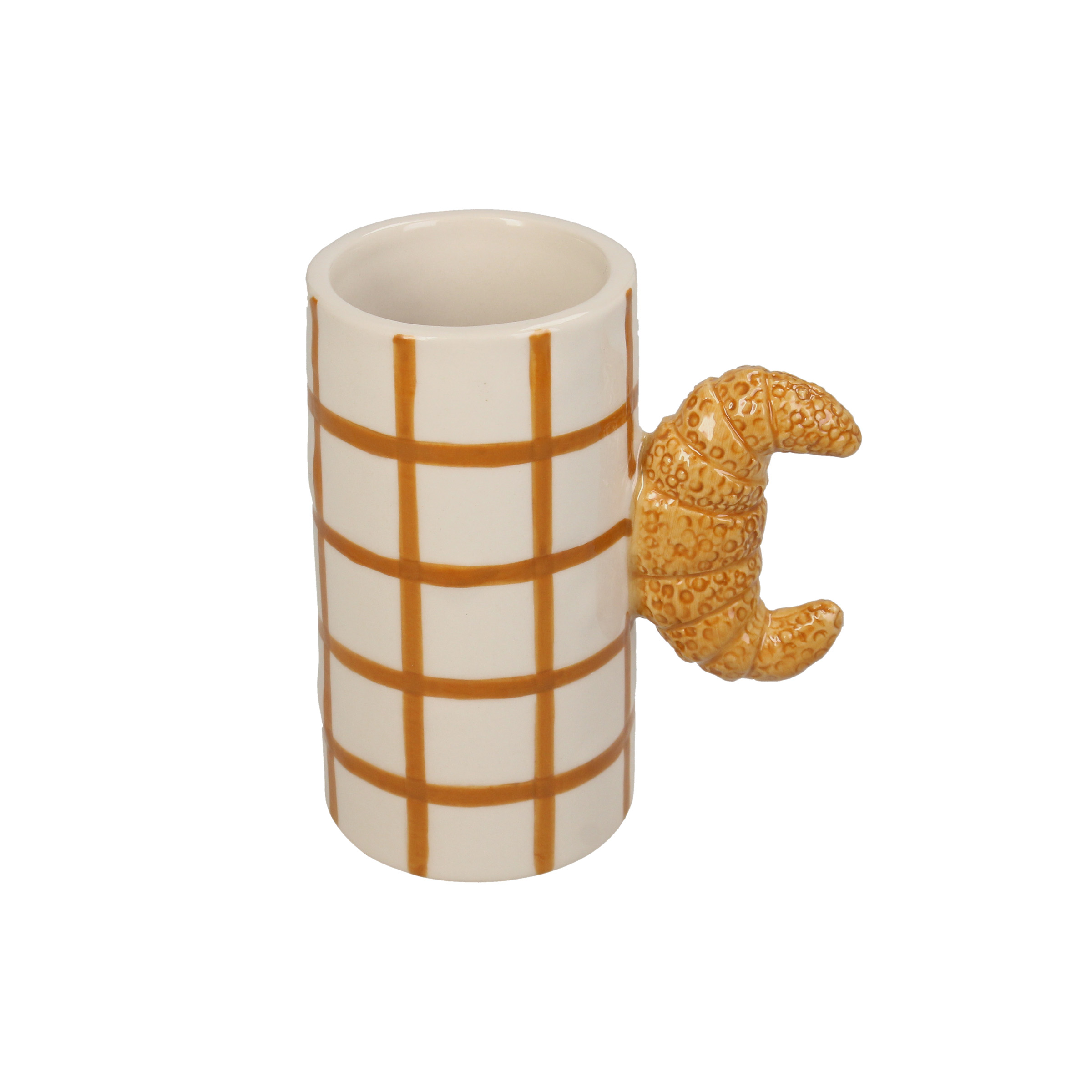 Vase With Croissant