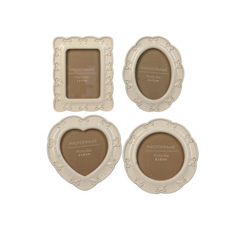 Photo Frame With Bow 4 Choices