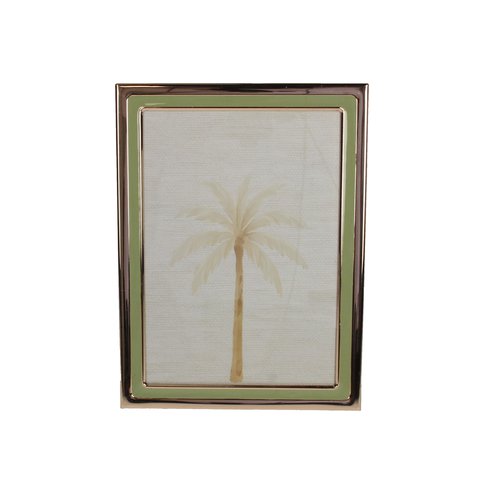 Photo Frame Palm Tree Green
