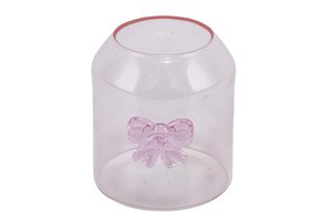 Vase With Bow Pink