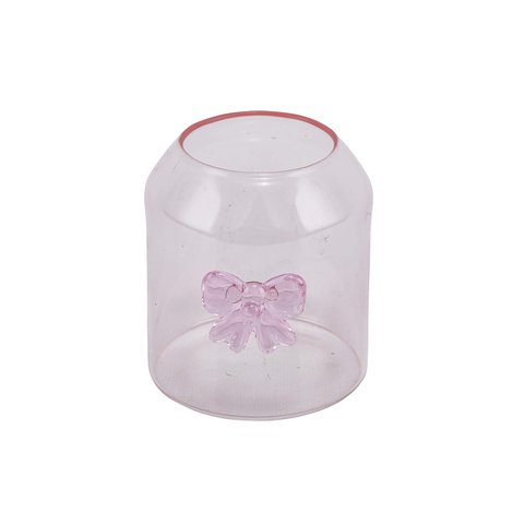 Vase With Bow Pink