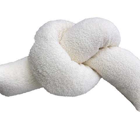 Cushion Knot Shape Beliani