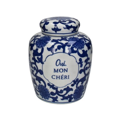 Jar Chinoiserie Style