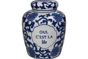 Jar Chinoiserie Style