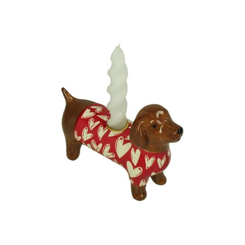 Candleholder Dachshund Dog