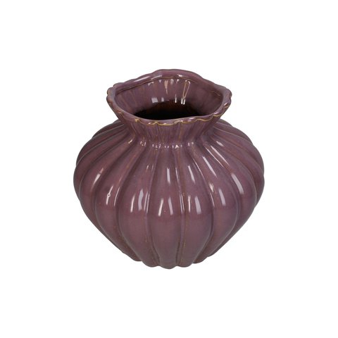 Vase Poppy Shape Lilac