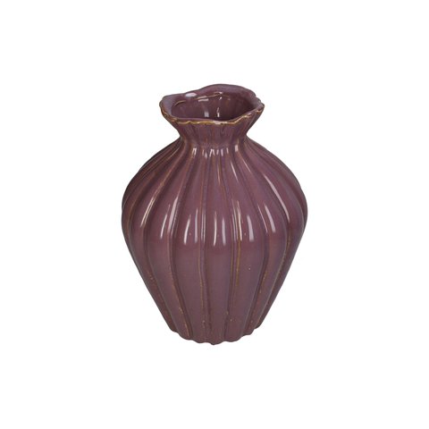 Vase Poppy Shape Lilac