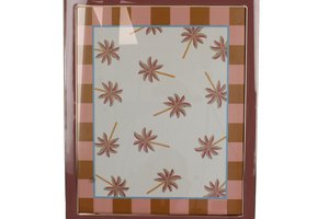 Photo Frame Palm Trees Pink