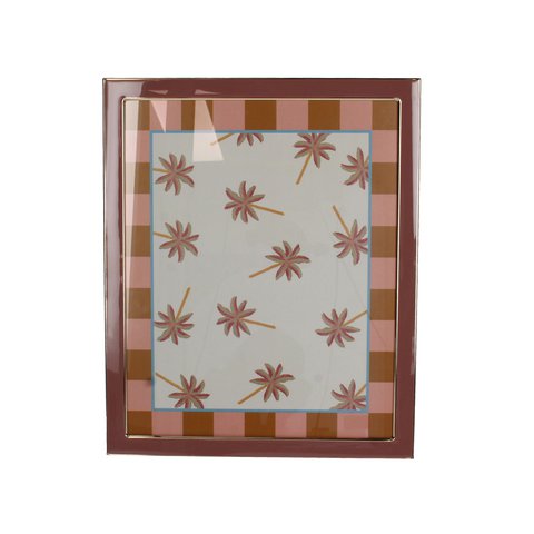 Photo Frame Palm Trees Pink