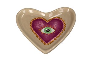 Plate Decor Heart Shape