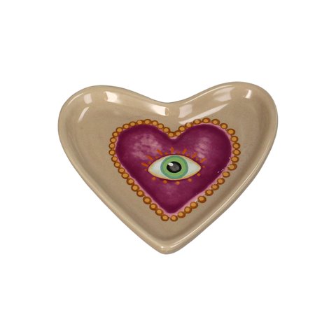 Plate Decor Heart Shape