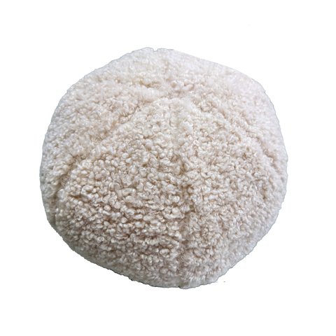 Cushion Teddy Ball Shape