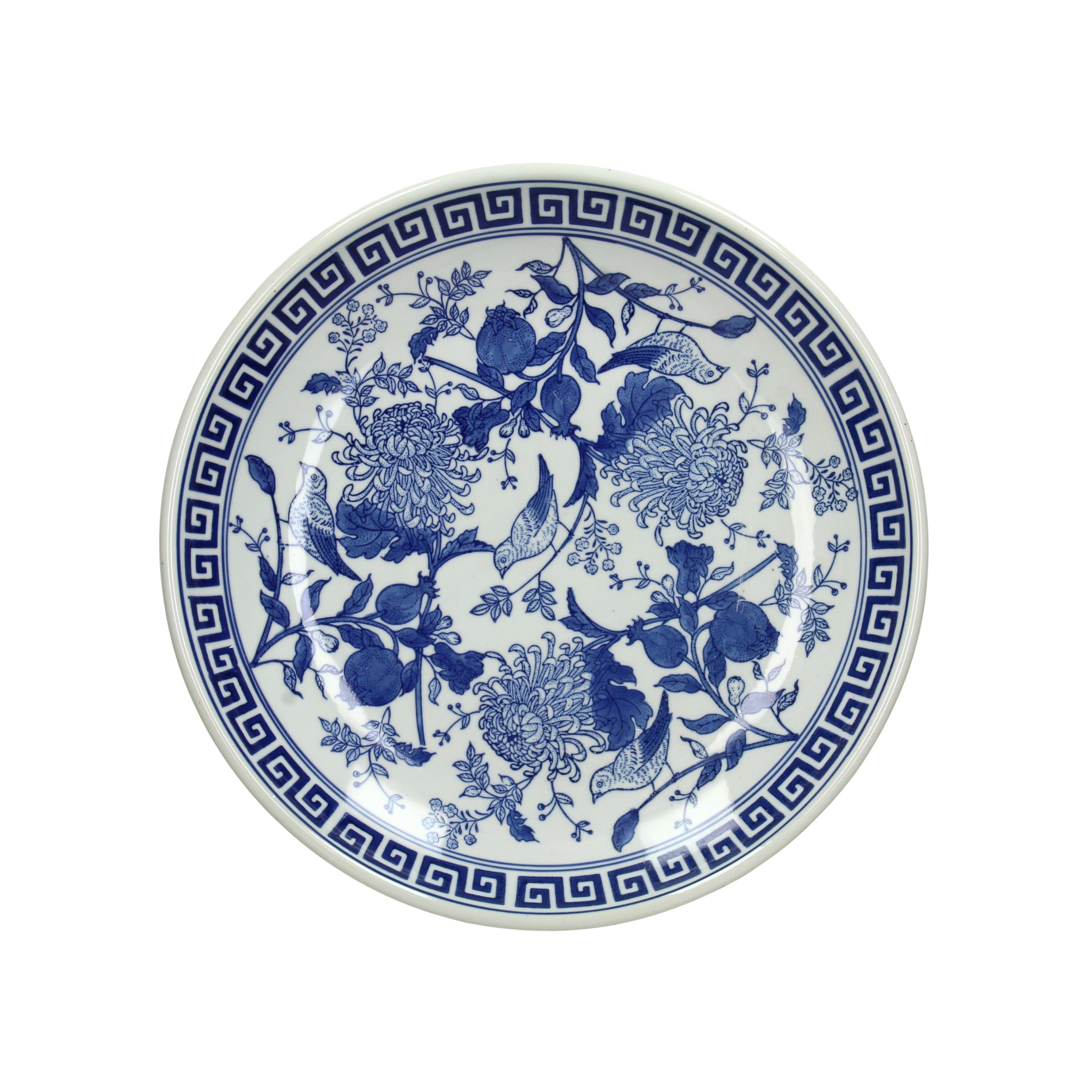 Plate Decor Chineoiserie Style