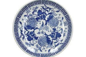Plate Decor Chineoiserie Style
