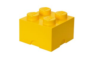 Lego Storage Brick Yellow