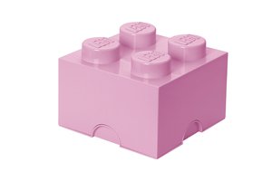 Lego Storage Brick Pink