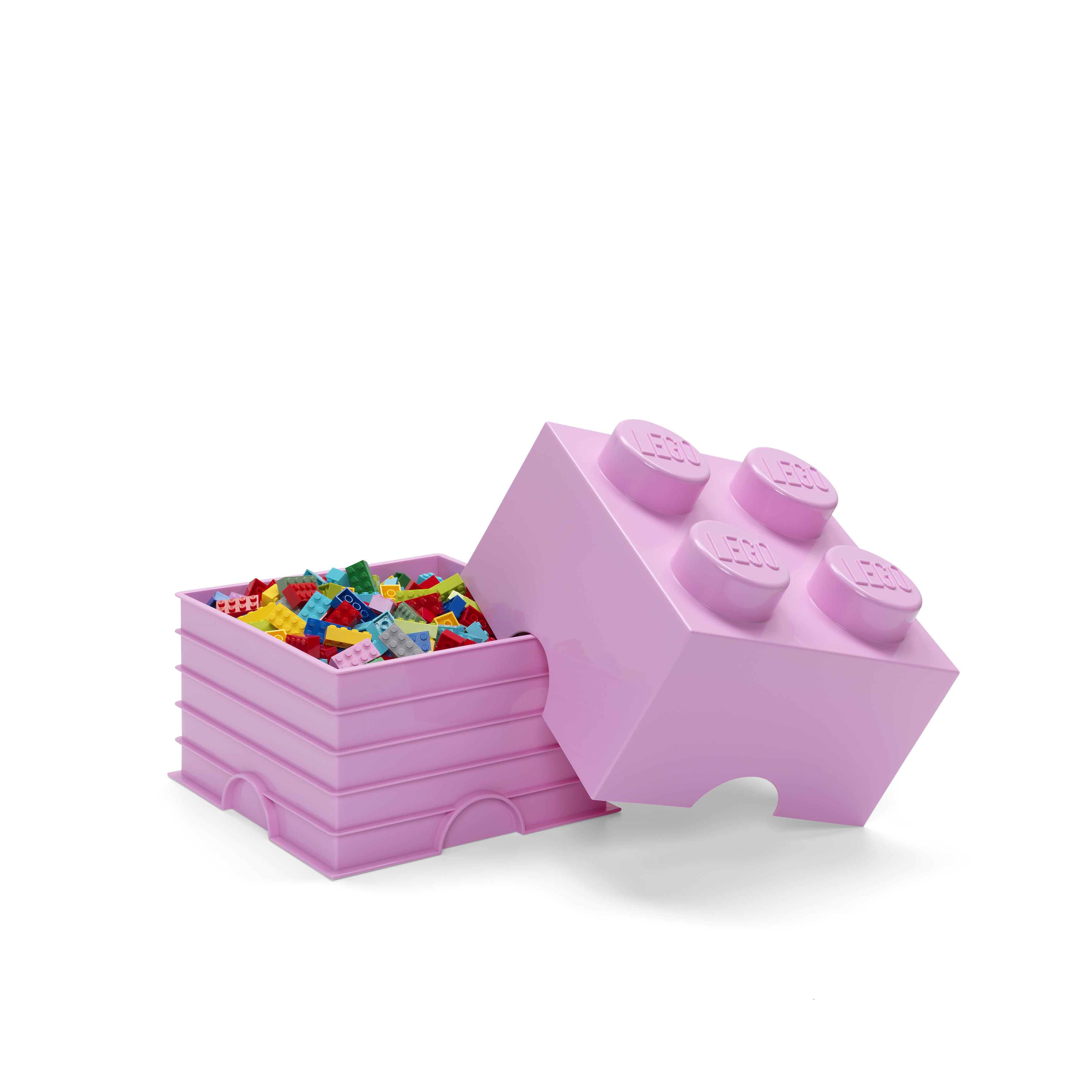Lego Storage Brick Pink