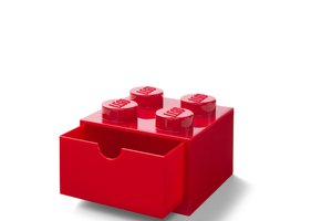 Lego Desk Drawer Red