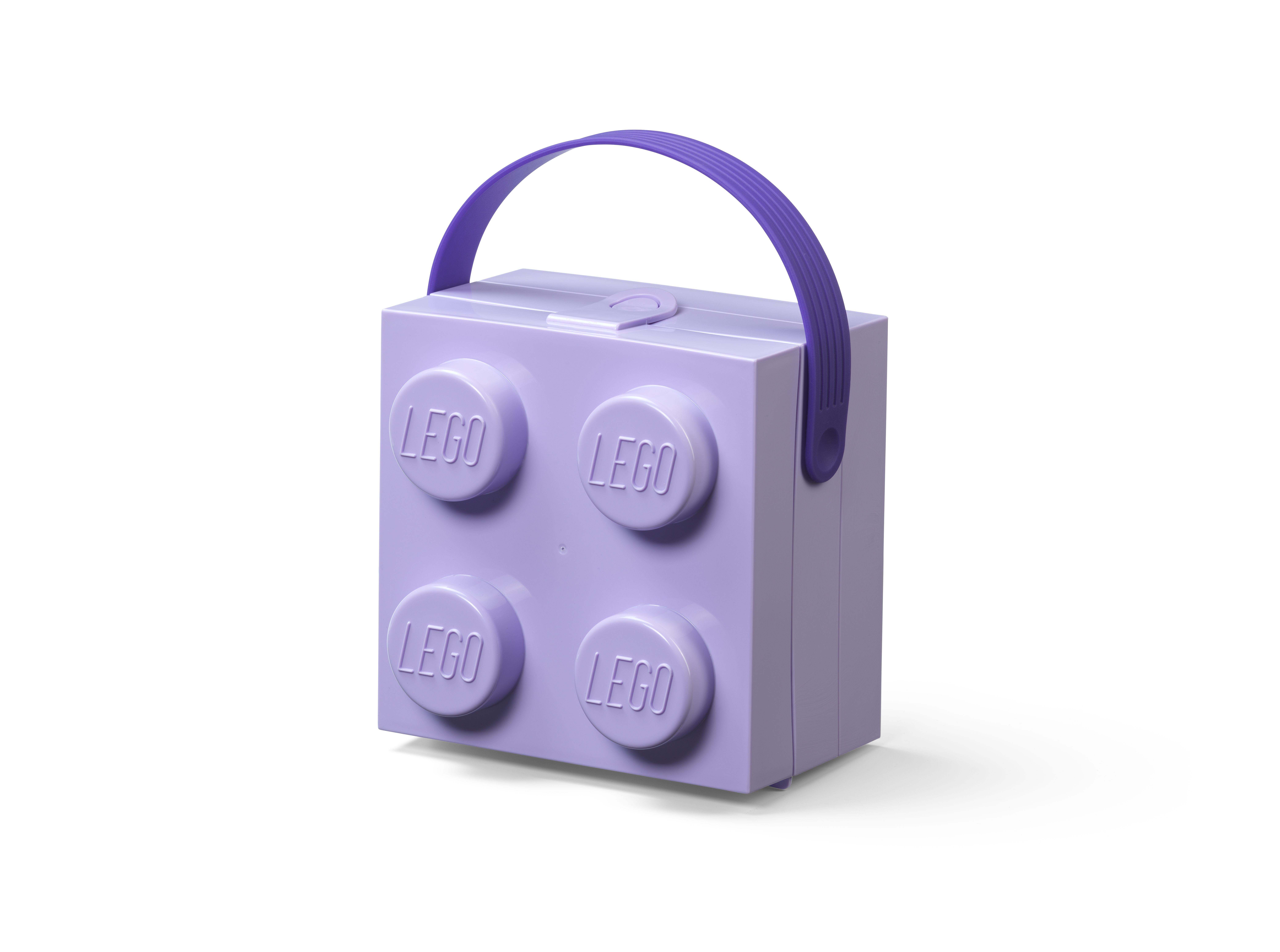 Lego Box With Handle Purple