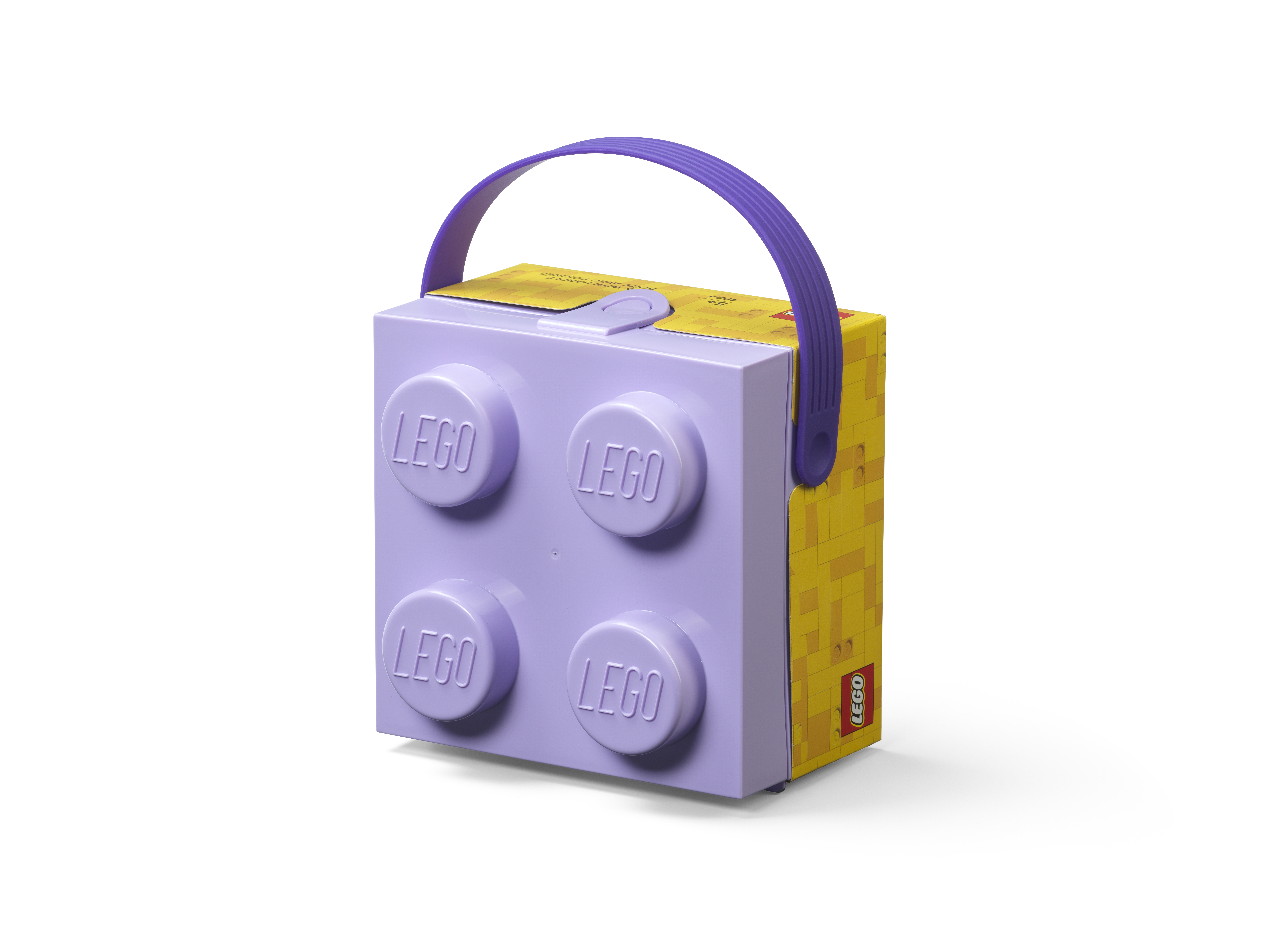 Lego Box With Handle Purple