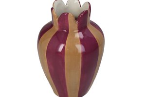 Vase With Stripes