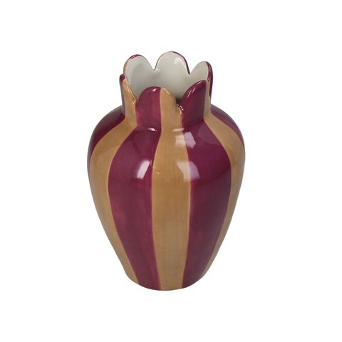 Vase With Stripes