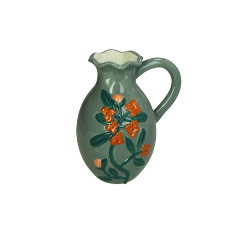 Vase With Poppy Flowers