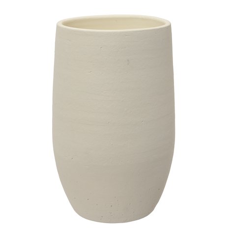 Vase Terracotta White