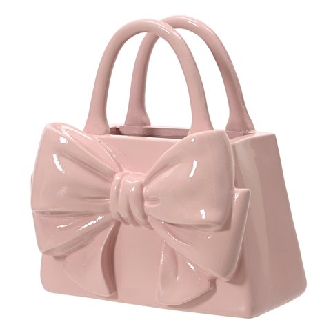 Planter Bag Shaped With Bow
