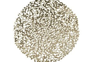 Placemat With Branches Gold