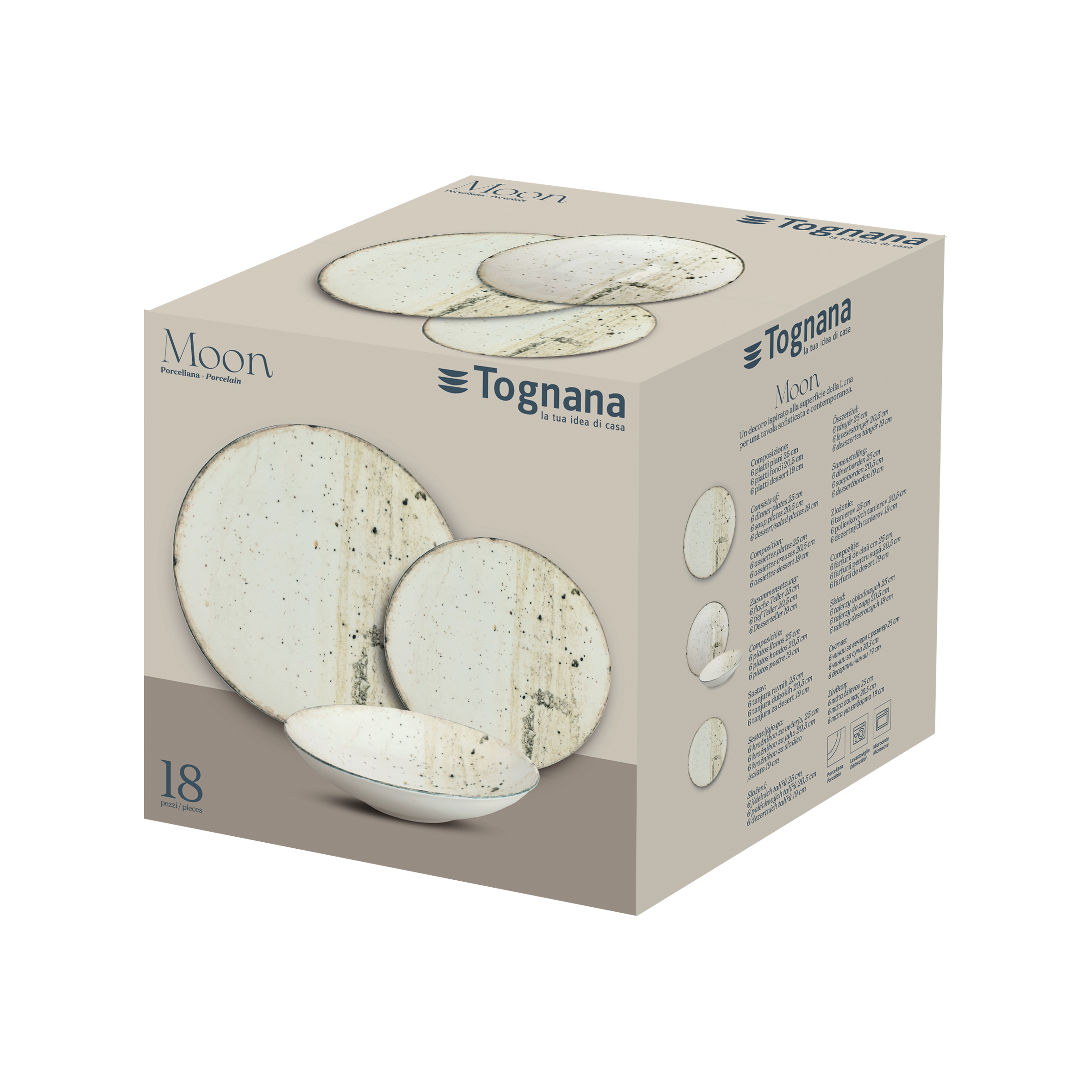 Table Set 18pcs Nove Moon