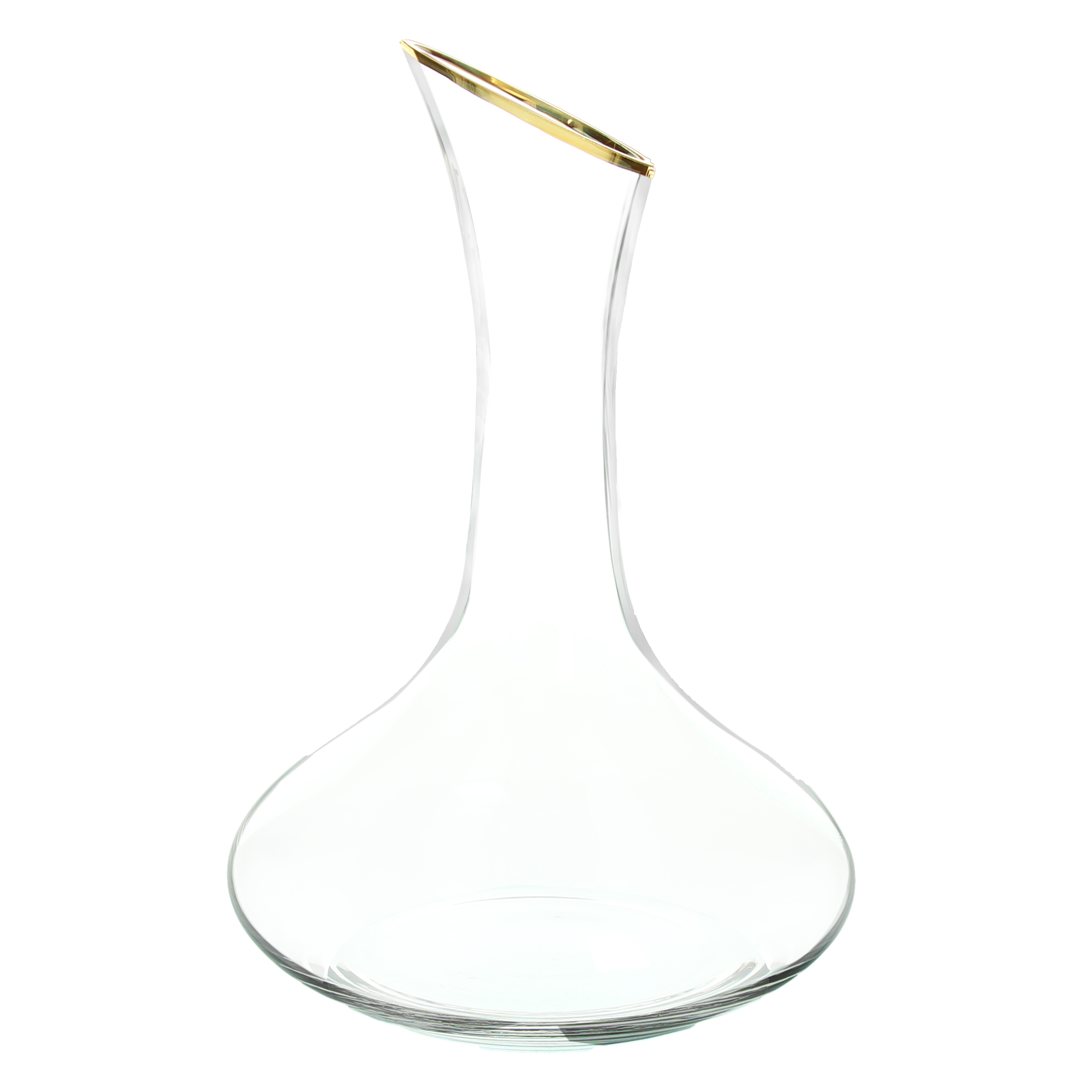 Decanter With Golden Edge